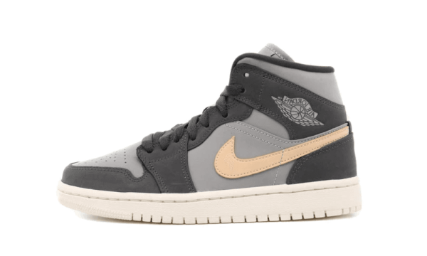 BQ6472-020 Air Jordan 1 Mid Grey Onyx (W)