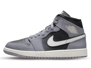 BQ6472-022 Air Jordan 1 Mid Cement Grey (W)