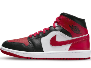 BQ6472-079 Air Jordan 1 Mid Alternate Bred Toe (W)