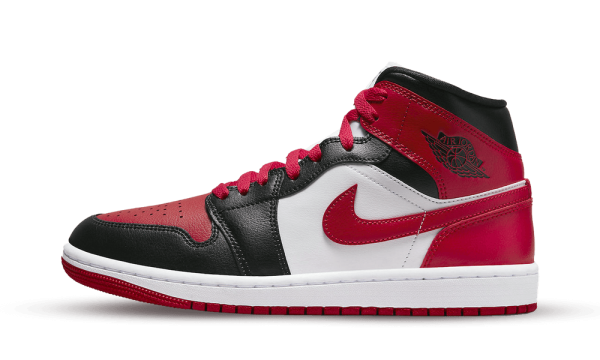 BQ6472-079 Air Jordan 1 Mid Alternate Bred Toe (W)