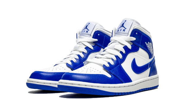 BQ6472-104 Air Jordan 1 Mid Kentucky Blue (W)