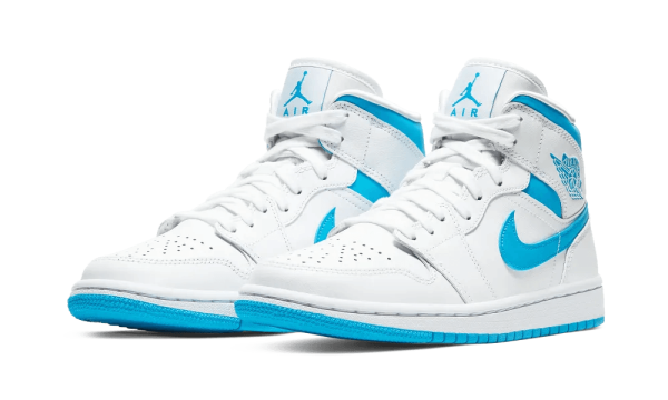 BQ6472-114 Air Jordan 1 Mid UNC (W)