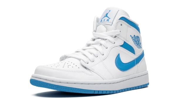 BQ6472-114 Air Jordan 1 Mid UNC (W)