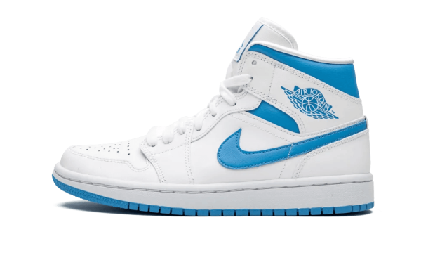 BQ6472-114 Air Jordan 1 Mid UNC (W)