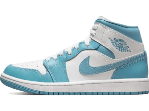 BQ6472-141 Air Jordan 1 Mid UNC 2022 (W)