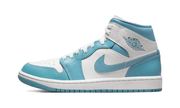 BQ6472-141 Air Jordan 1 Mid UNC 2022 (W)