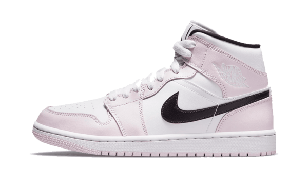 BQ6472-500 Air Jordan 1 Mid Barely Rose (W)