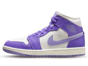 BQ6472-504 Air Jordan 1 Mid Action Grape (W)