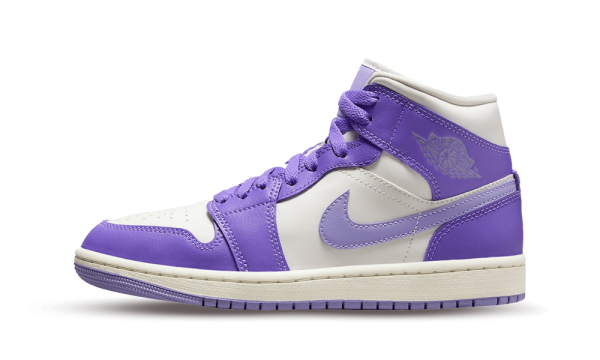 BQ6472-504 Air Jordan 1 Mid Action Grape (W)