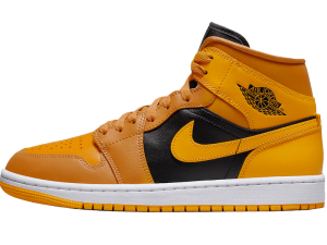 BQ6472-700 Jordan 1 Mid Chutney Taxi (W)