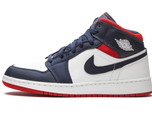 BQ6931-104 Air Jordan 1 Mid SE USA (GS)