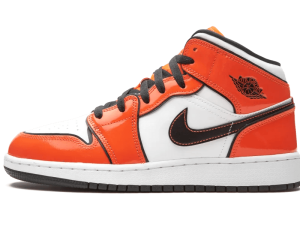 BQ6931-802 Air Jordan 1 Mid SE Turf Orange (GS)