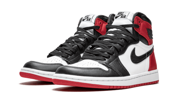 CD0461-016 Air Jordan 1 Retro High Satin Black Toe (W)