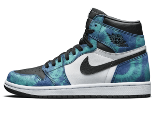 CD0461-100 Air Jordan 1 Retro High Tie Dye (W)