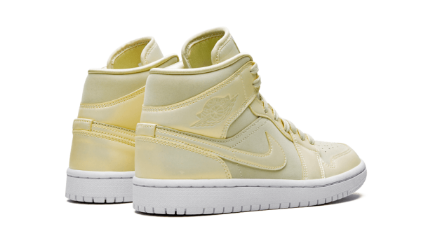 CK6587-200 Air Jordan 1 Mid Goose Feather Yellow (W)