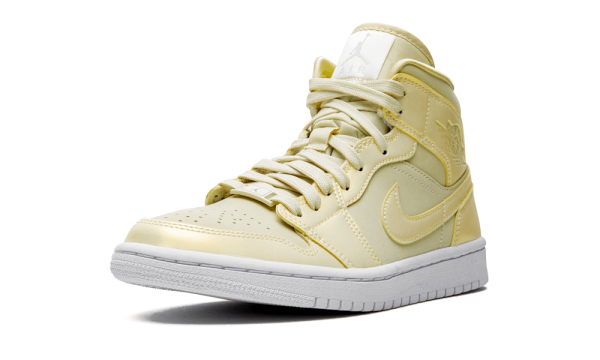 CK6587-200 Air Jordan 1 Mid Goose Feather Yellow (W)