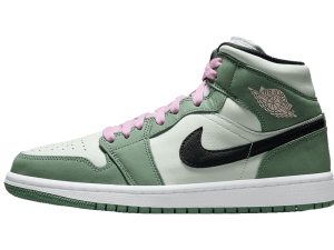 CZ0774-300 Air Jordan 1 Mid Dutch Green (W)