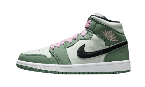 CZ0774-300 Air Jordan 1 Mid Dutch Green (W)