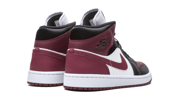 CZ4385-016 Air Jordan 1 Mid SE Black Dark Beetroot (W)