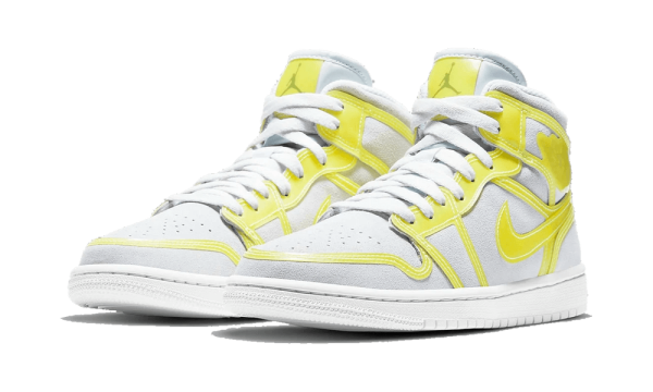 DA5552-107 Air Jordan 1 Mid LX Optic Yellow (W)