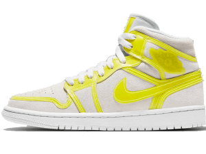 DA5552-107 Air Jordan 1 Mid LX Optic Yellow (W)