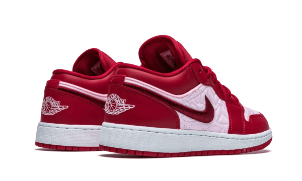 DB3621-600 Air Jordan 1 Low SE Red Quilt (GS)