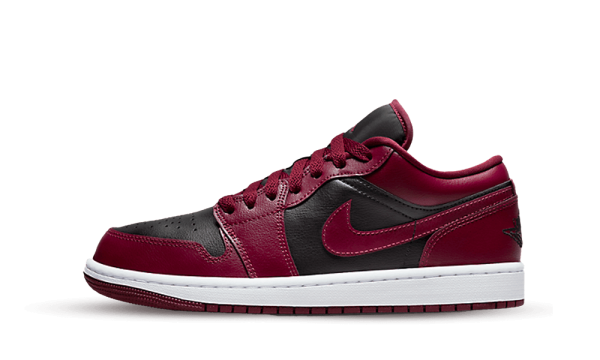 DC0774-006 Air Jordan 1 Low WMNS Black Maroon