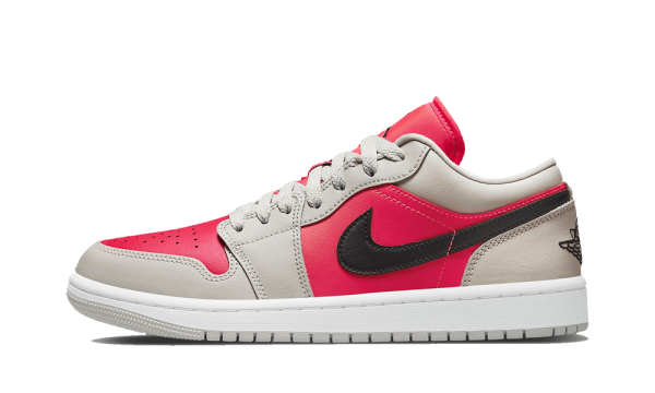 DC0774-060 Air Jordan 1 Retro Low Light Iron Ore Siren Red (W)