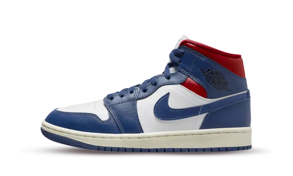 DC0774-416 Air Jordan 1 Mid French Blue (W)