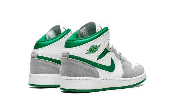 DC7248-103 Air Jordan 1 Mid Grey Green (GS)