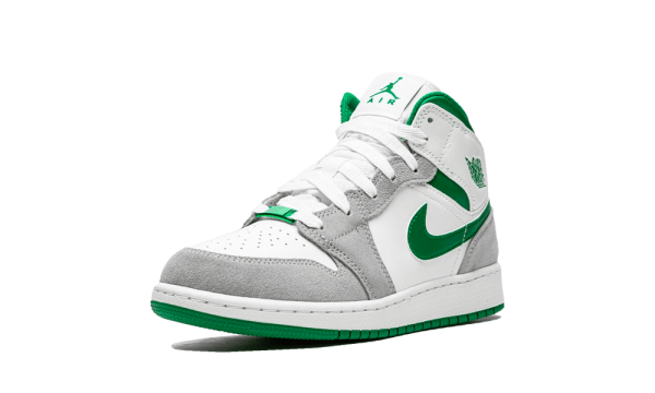 DC7248-103 Air Jordan 1 Mid Grey Green (GS)