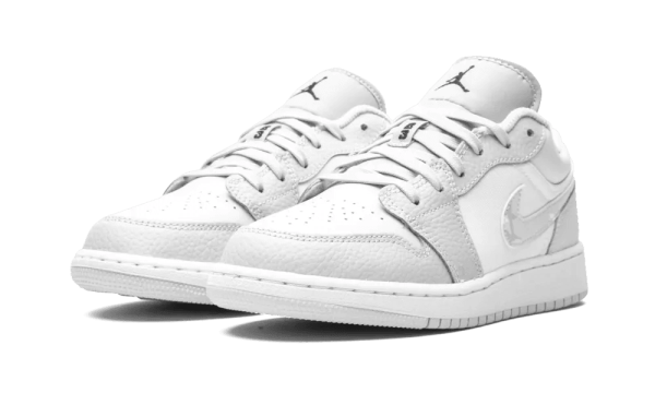 DD3234-100 Air Jordan 1 Low White Camo (GS)