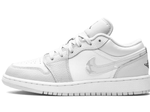 DD3234-100 Air Jordan 1 Low White Camo (GS)