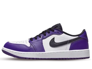 DD9315-105 Air Jordan 1 Retro Low Golf Court Purple