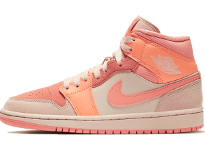 DH4270-800 Air Jordan 1 Mid Apricot Orange Terra Blush (W)