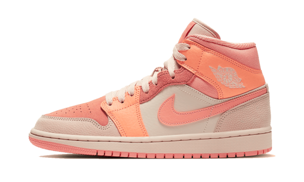 DH4270-800 Air Jordan 1 Mid Apricot Orange Terra Blush (W)