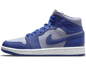 DH7821-500 Air Jordan 1 Mid Iron Purple Deep Royal (W)