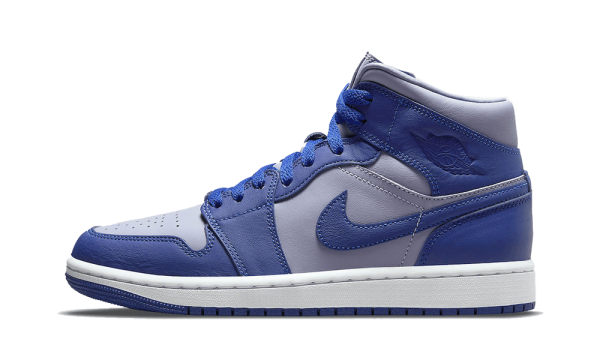 DH7821-500 Air Jordan 1 Mid Iron Purple Deep Royal (W)