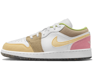 DJ0341-100 Air Jordan 1 Low Pastel Grind Vivid Green (GS)