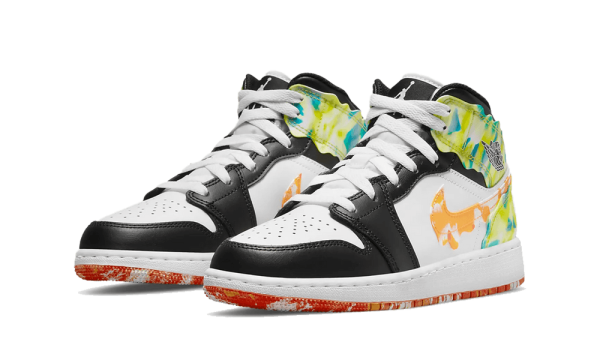 DJ6563-038 Air Jordan 1 Mid SE Wavy (GS)