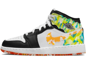 DJ6563-038 Air Jordan 1 Mid SE Wavy (GS)