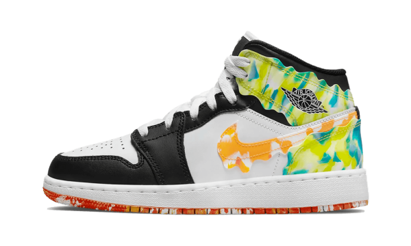 DJ6563-038 Air Jordan 1 Mid SE Wavy (GS)