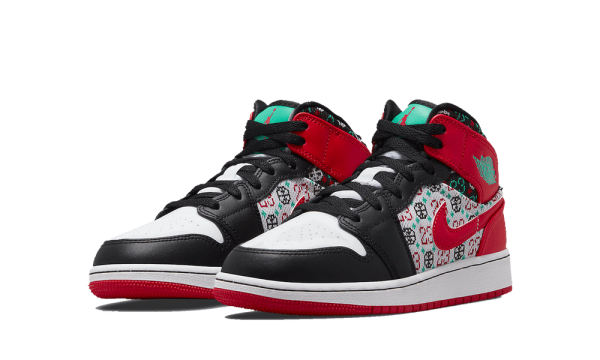 DM1208-150 Air Jordan 1 Mid Holiday 2021 (GS)