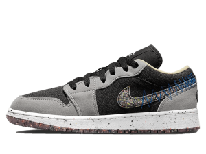 DM4690-001 Air Jordan 1 Low Crater Black Grey (GS)