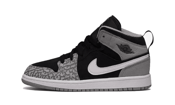 DM6215-016 Air Jordan 1 Mid Elephant Print (PS)