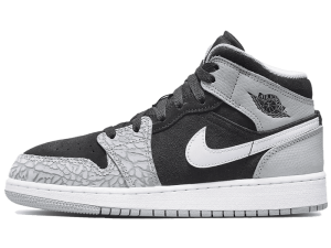 DM6216-016 Air Jordan 1 Mid Elephant Print (GS)