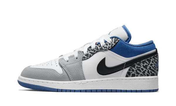 DQ2514-140 Air Jordan 1 Low SE True Blue (GS)