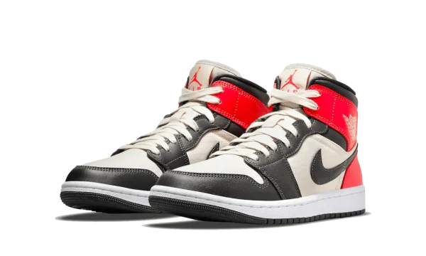 DQ6078-100 Air Jordan 1 Mid Light Orewood Brown (W)