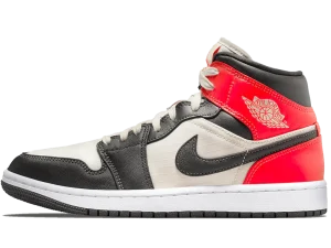 DQ6078-100 Air Jordan 1 Mid Light Orewood Brown (W)