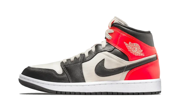 DQ6078-100 Air Jordan 1 Mid Light Orewood Brown (W)